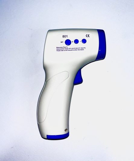 ب سنج لیزری (Infrared Forehead Thermometer)** مدل **AD801**